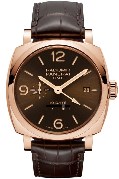 Watches and Wonders 2015: Panerai Radiomir 1940 10 Days GMT Automatic 